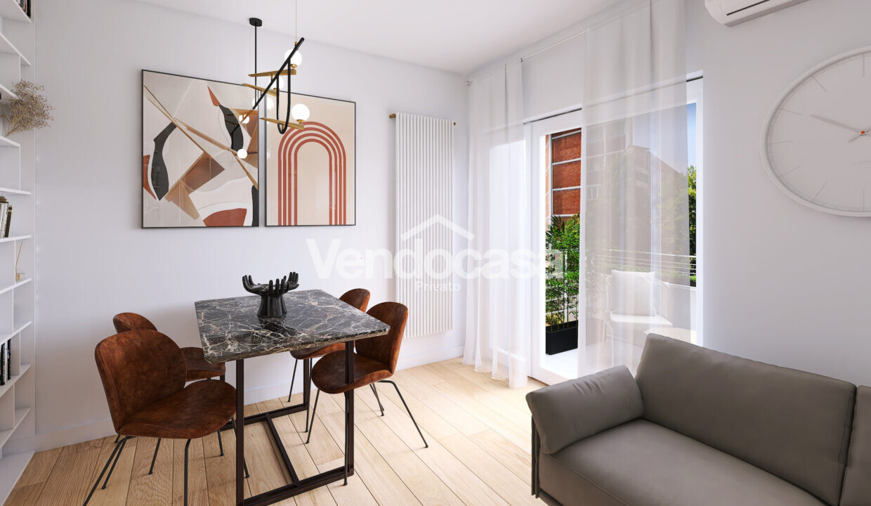 Bilocale nuovo arredato con balcone (MI) – in vendita da privato a Milano – foto 2