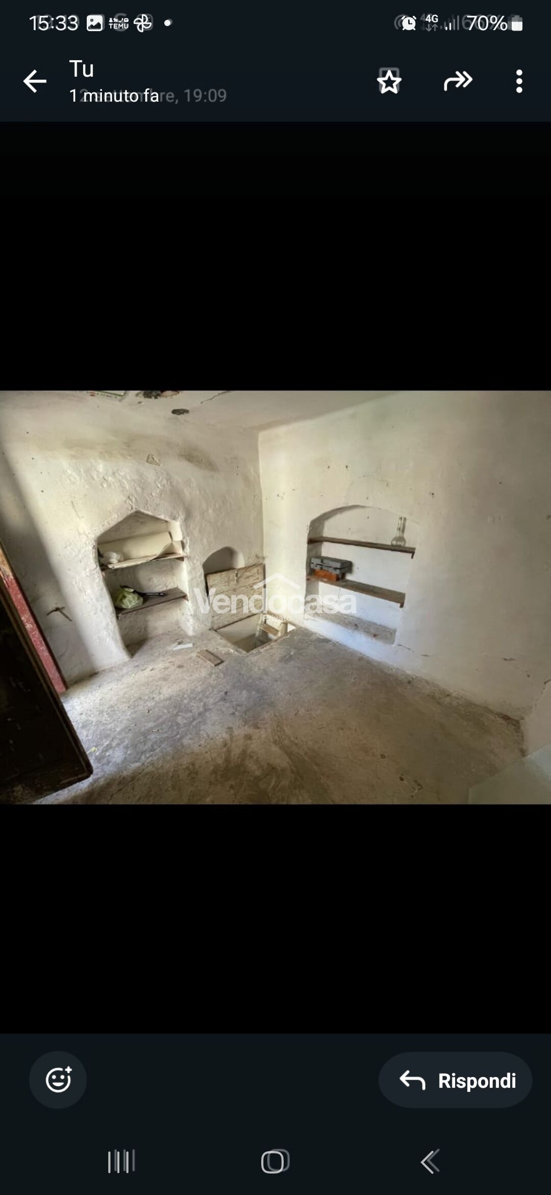 Vendo un piccolo immobile indipendente a Capurso provincia di Bari 20.000 da ristrutturare